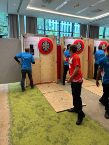 WDF Europe Cup Youth 2023 in Wien: Ivan Jenni (Schweiz)
